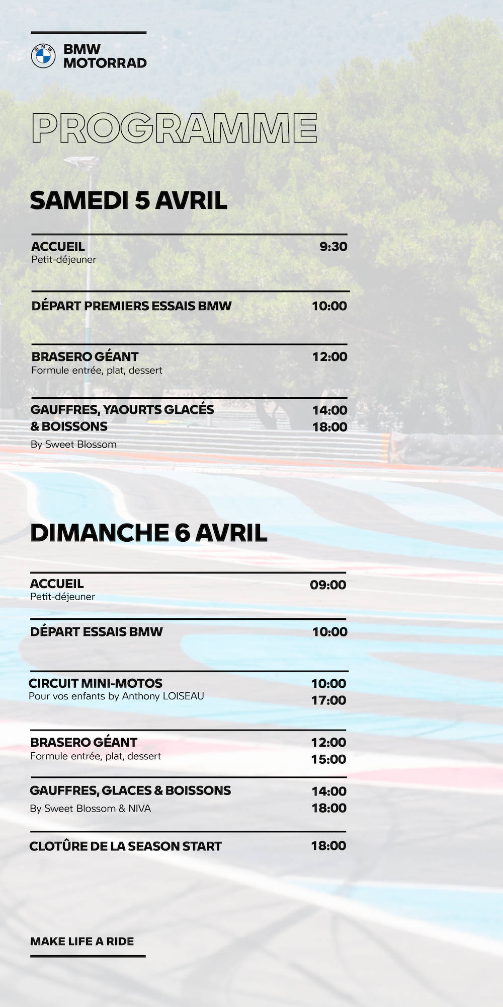 LANCEMENT DE SAISON !
