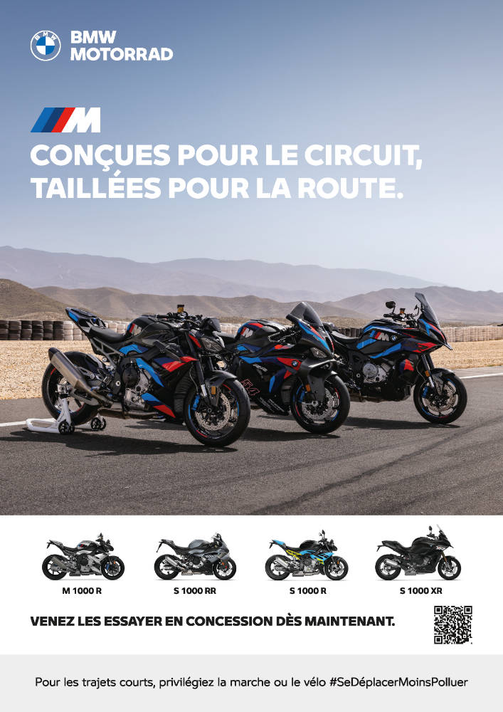 Nouvelles BMW M 1000 RR, M 1000 R, M 1000 XR