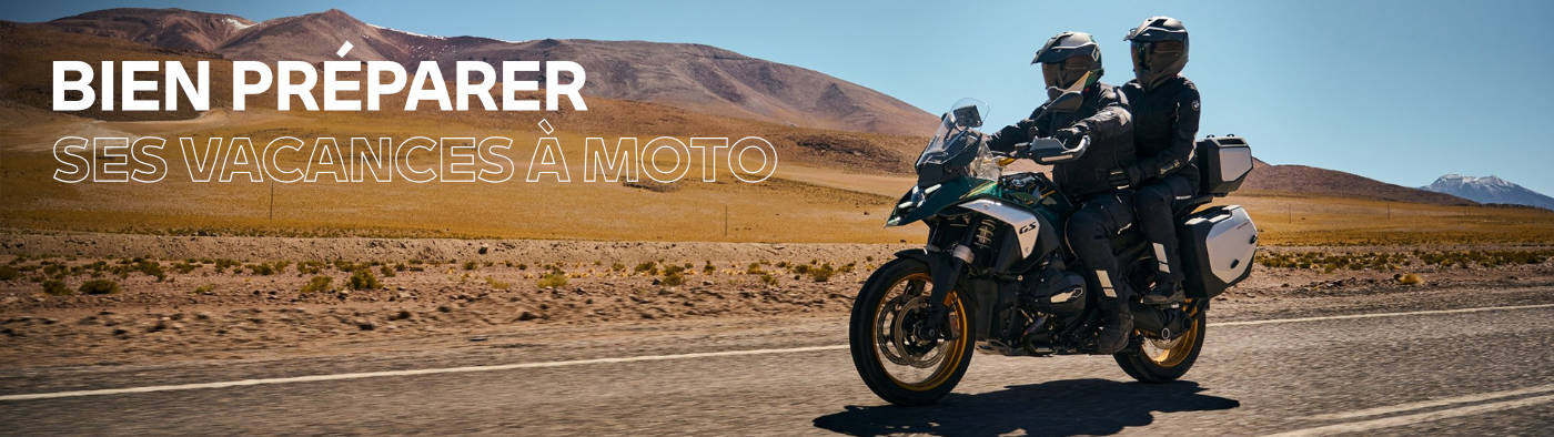 Préparer ses vacances à moto